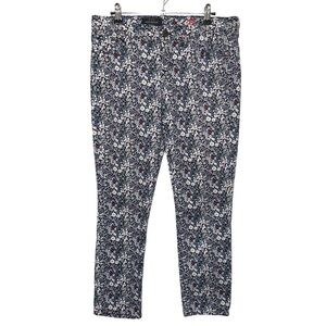 {J. Crew} "Toothpick" Liberty Art London Meadow Floral Skinny Denim Jeans